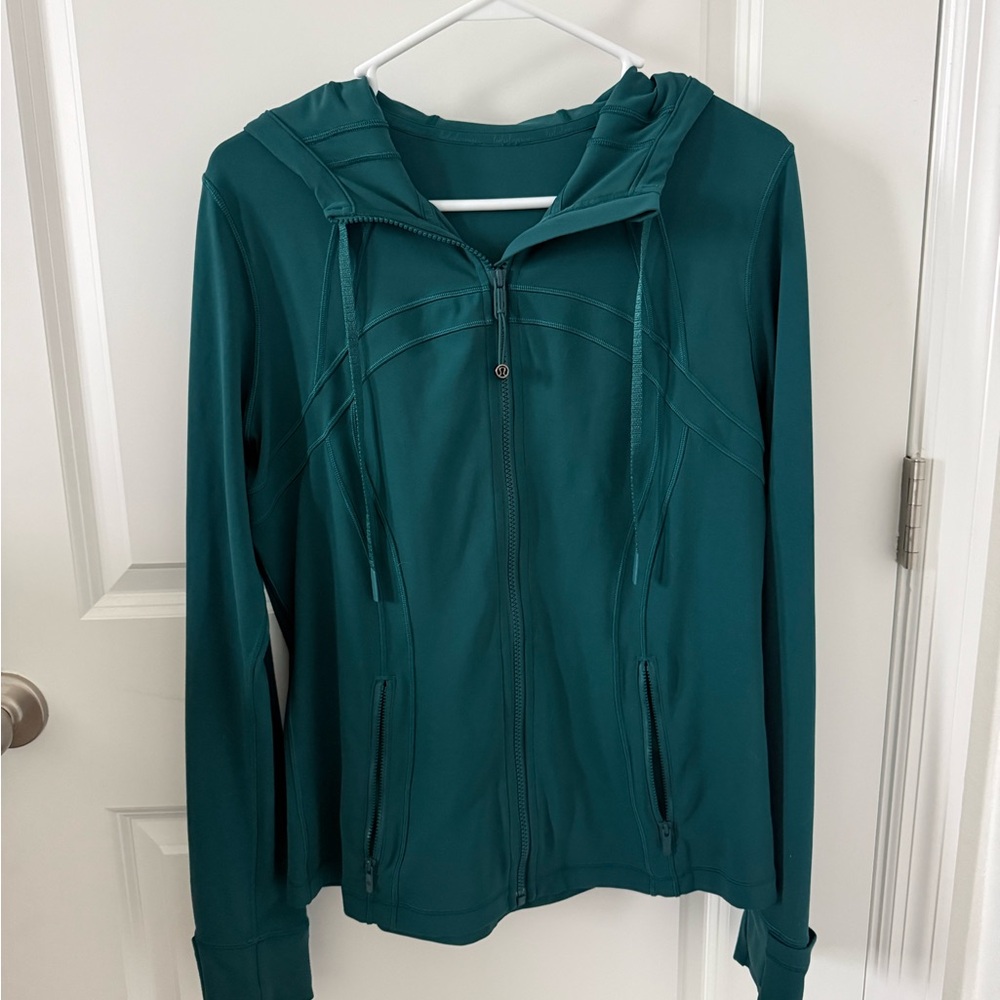 lululemon athletica Teal Full-Zip Hooded define nulu